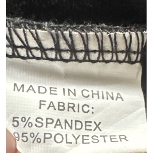 Paolo Tricot Dress, black, size Large, sheer sleeves, Wednesday Adams, witch - Picture 15 of 15